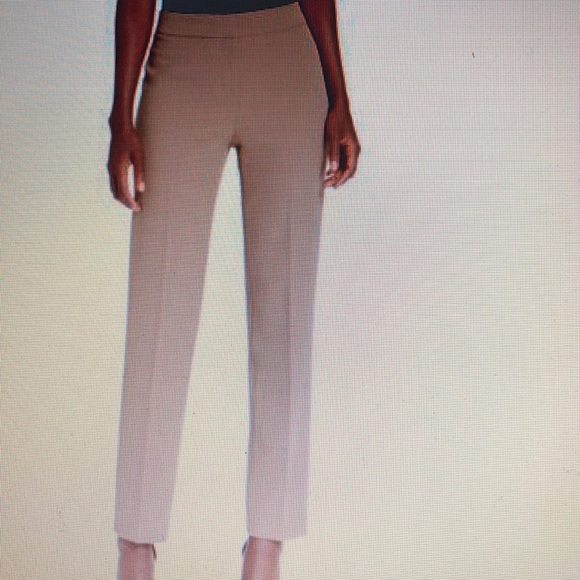 Kasper Petite Crepe Straight -Leg Pant - Picture 9 of 9
